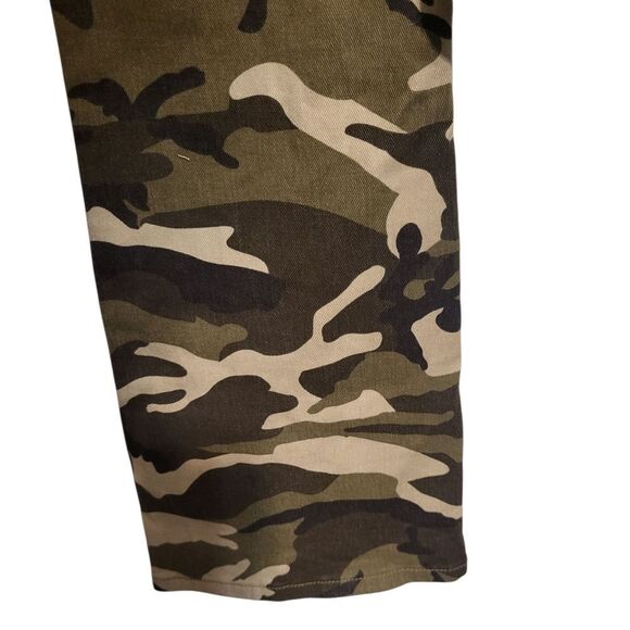 Manfinity Camo Faux Shredded Bootcut Mens Pants, L 34x32 - Picture 5 of 9